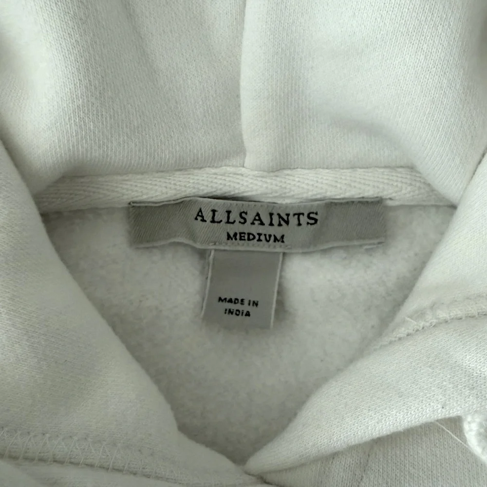 AllSaints White Talon Underground Hoodie - Picture 12 of 14